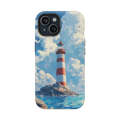 Iphone Case - Majestic Lighthouse Scene Design