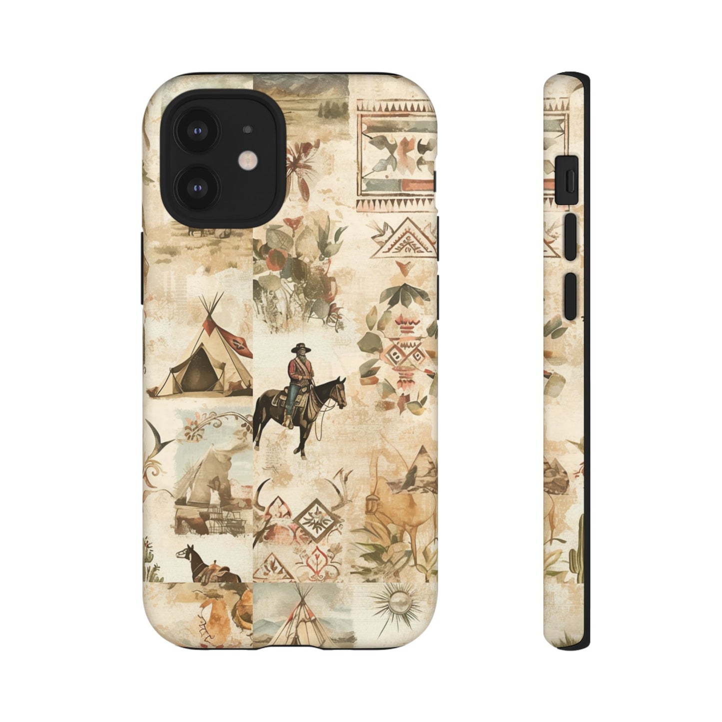 Western Collage Case | Vintage Country Aesthetic