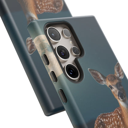 Samsung Galaxy Case – Mystic Fawn Under the Moonlit Sky