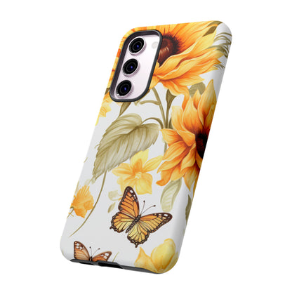 Sunflower & Butterfly Bliss - Samsung Galaxy  Series Case