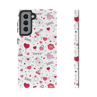 Samsung Galaxy Case: Romantic Love-Inspired Icons Case