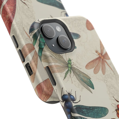 Vintage Dragonfly Garden – MagSafe iPhone Series Case