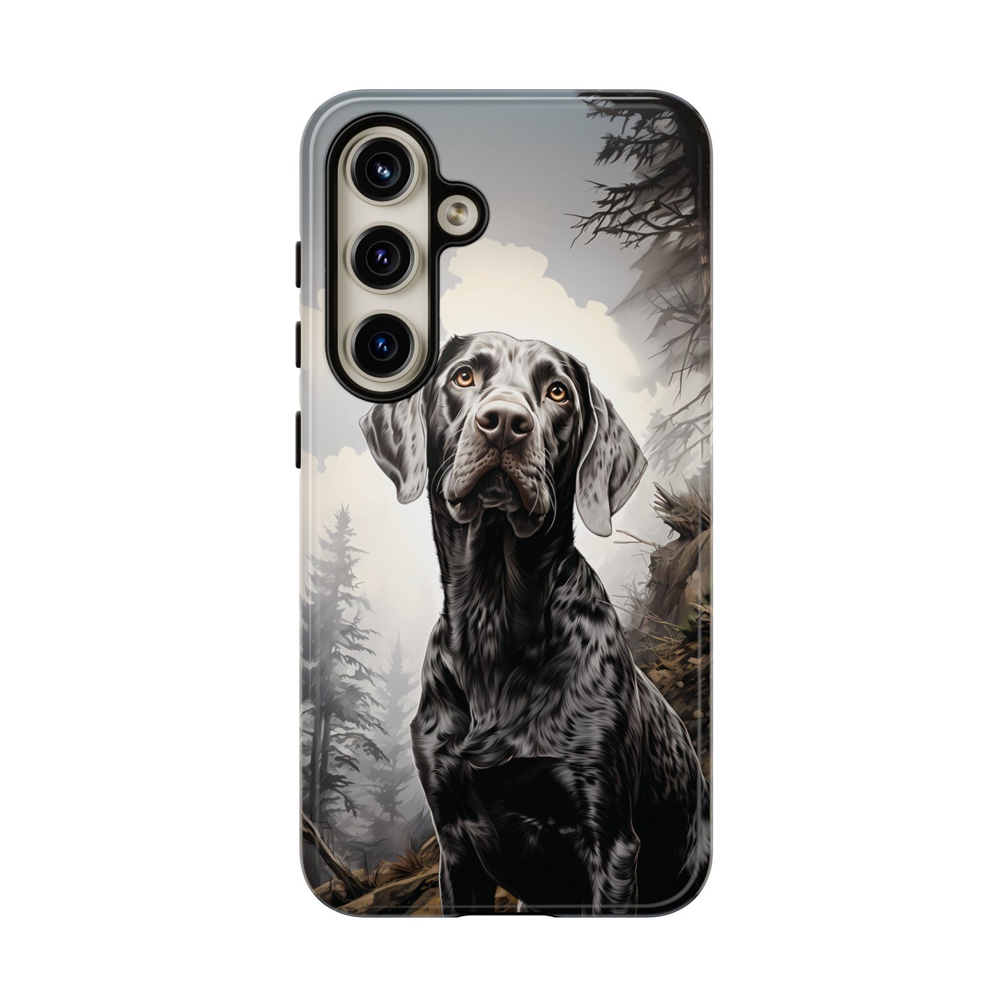 German Shorthair Pointer Phone Case - Tough & Durable with Dual Layer Protection!