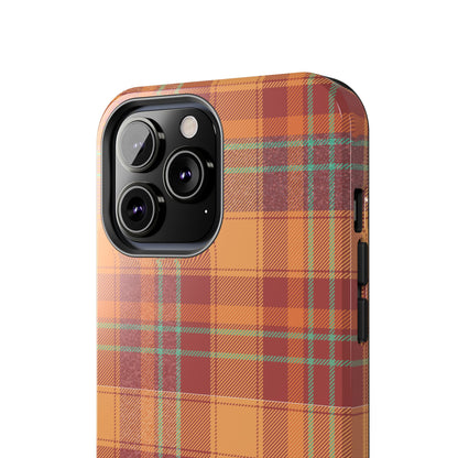 iPhone Case - Autumn Tartan Plaid Design