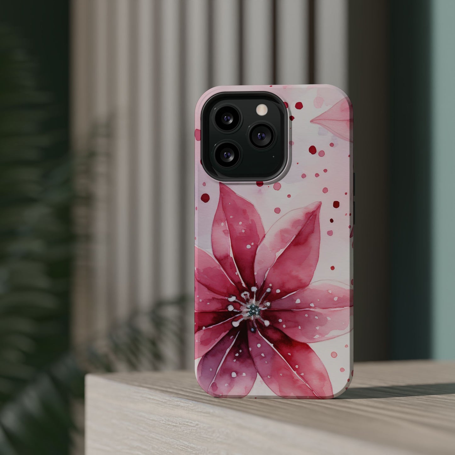 Sapphire Bloom – MagSafe iPhone Case