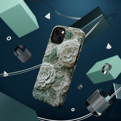 Elegant Blossoms 3D iPhone Case