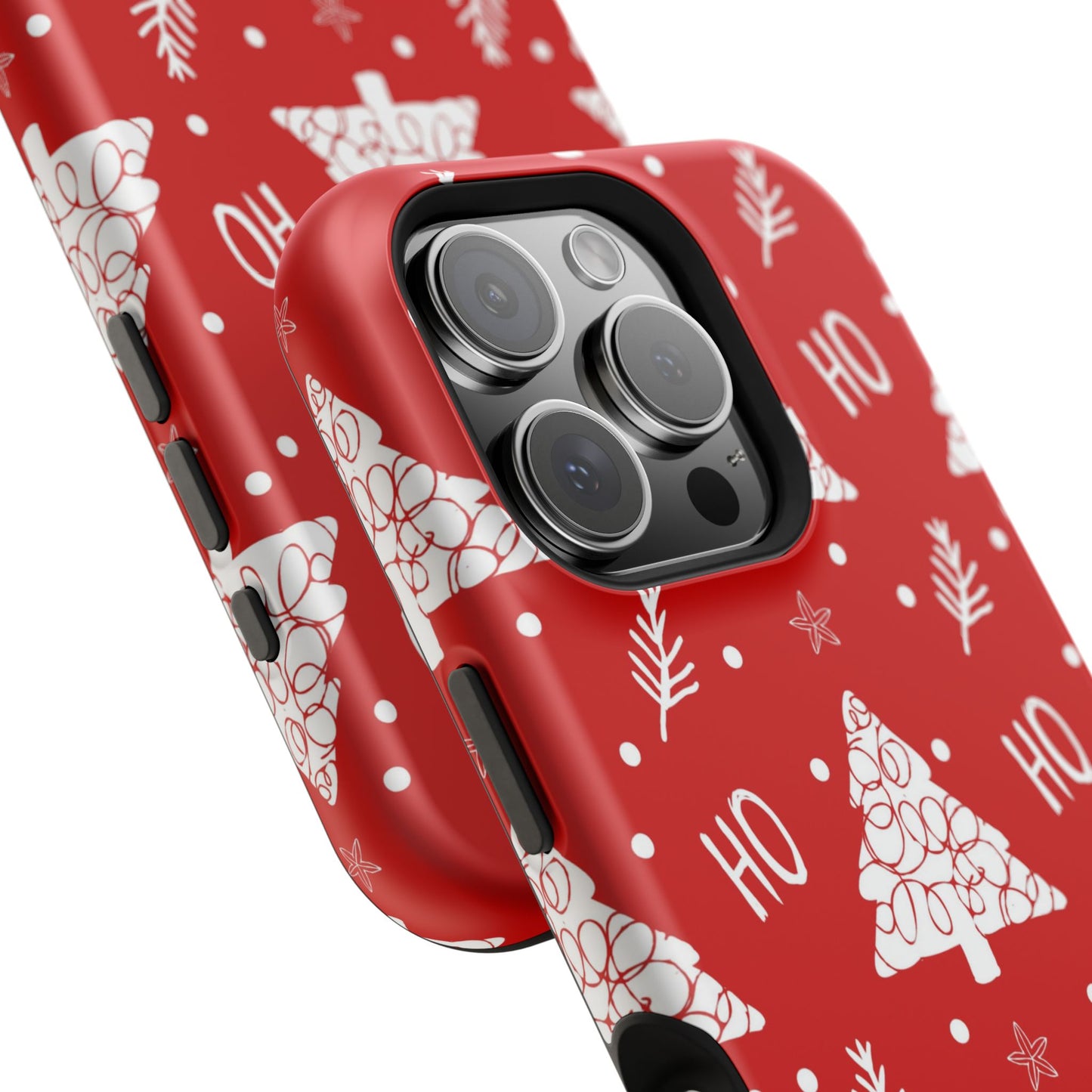 MagSafe iPhone Case: Ho Ho Ho – Christmas Tree Wonderland