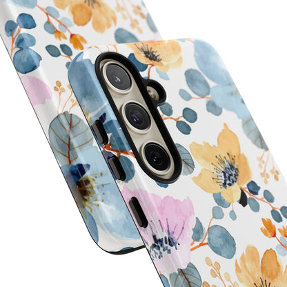 Spring Radiance – Samsung Galaxy Case with Bold Watercolor Florals