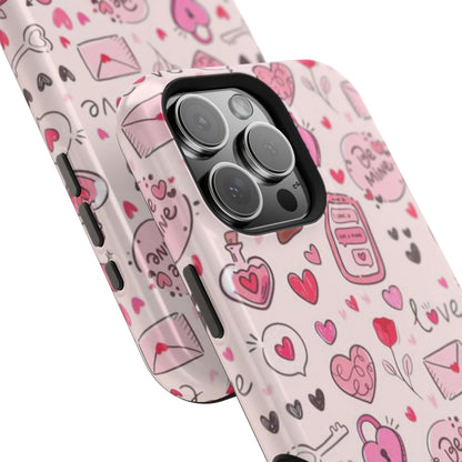 MagSafe Case: Playful Valentine's Day Icons Case