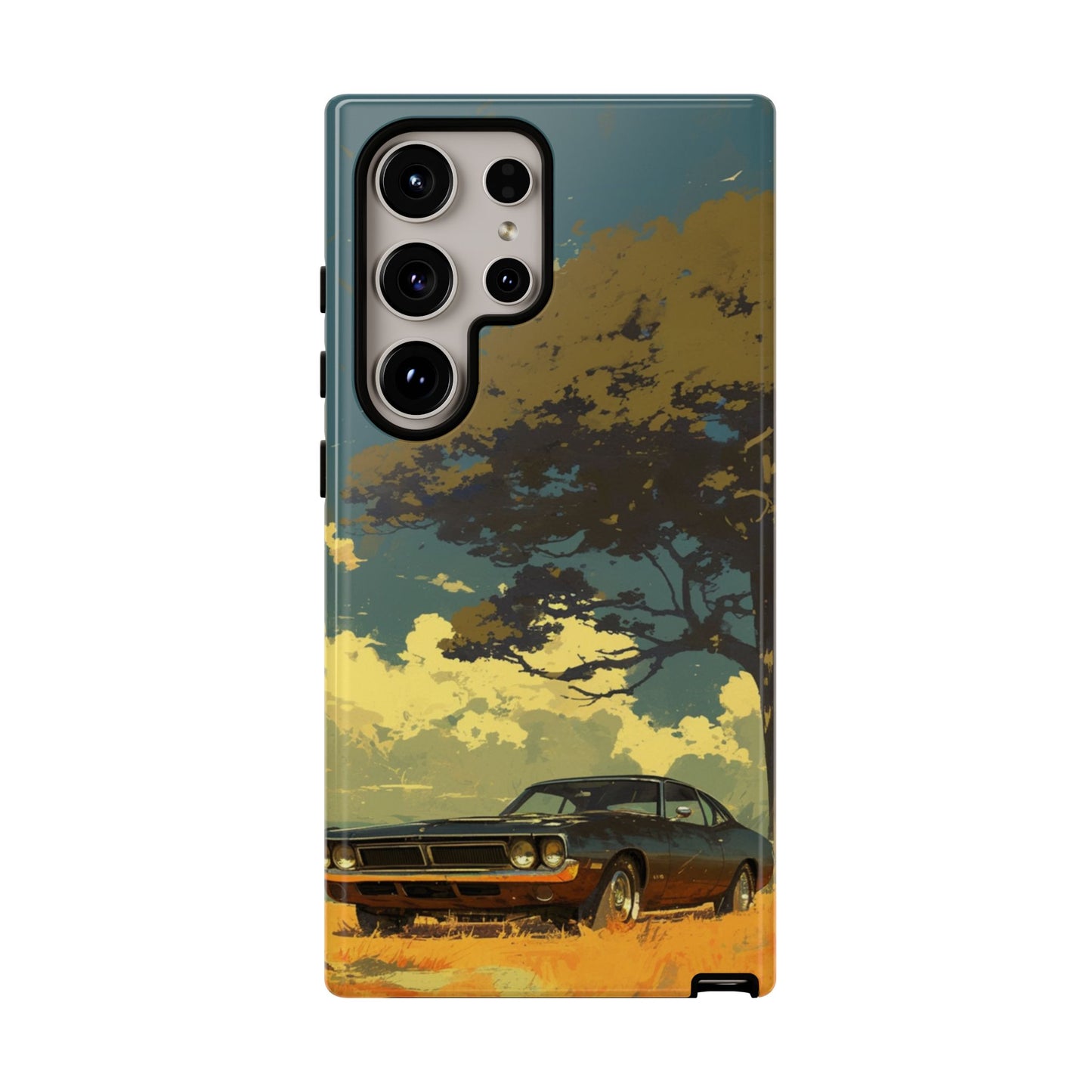 Retro Road Trip Vintage Car iPhone Case