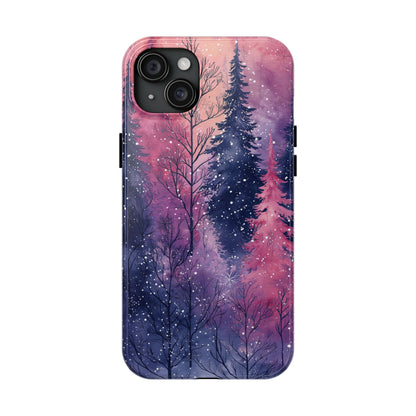 Sunset Snow Forest - iPhone Series Case