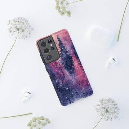 Sunset Snow Forest - Samsung Galaxy Series Case