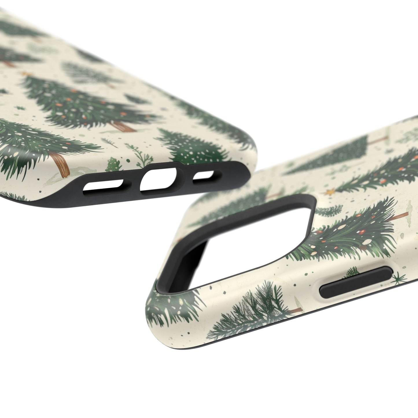 Festive Christmas Tree Forest Pattern – MagSafe iPhone Series Case