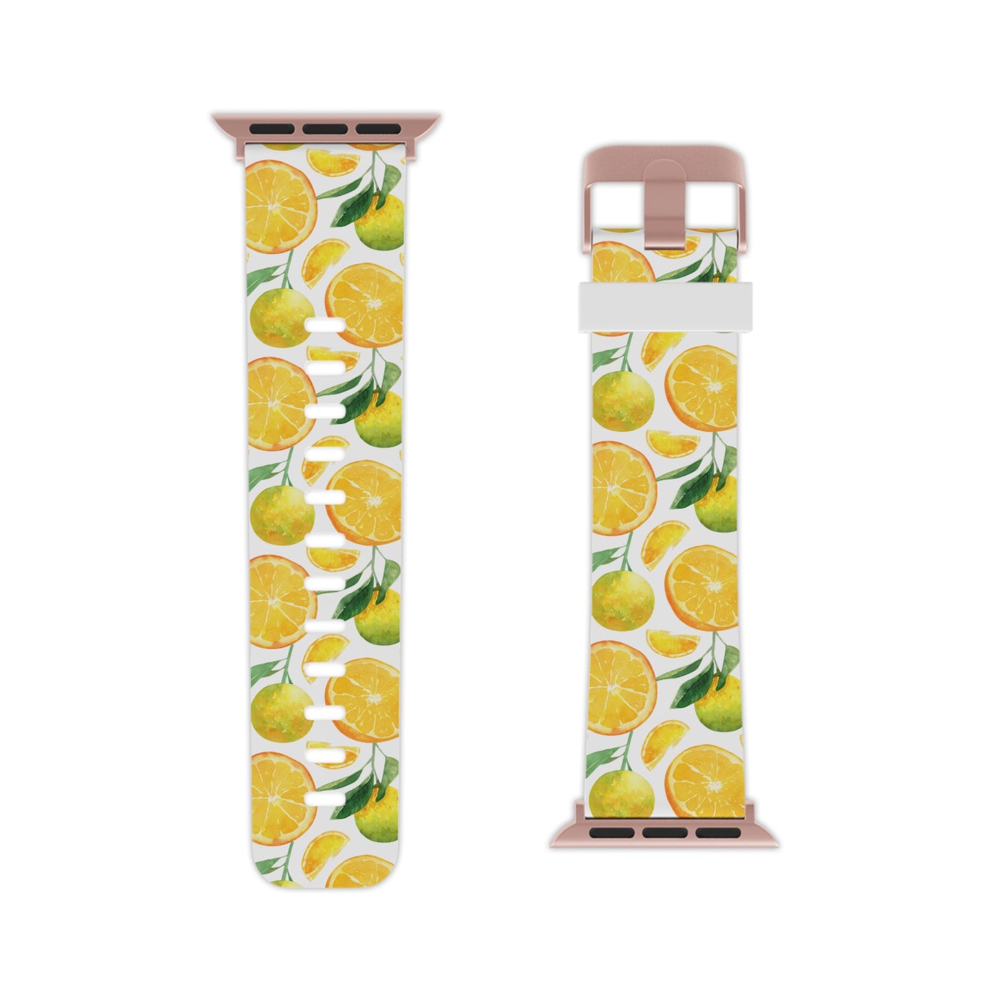 Sunny Citrus Grove Tough Apple Watch Band