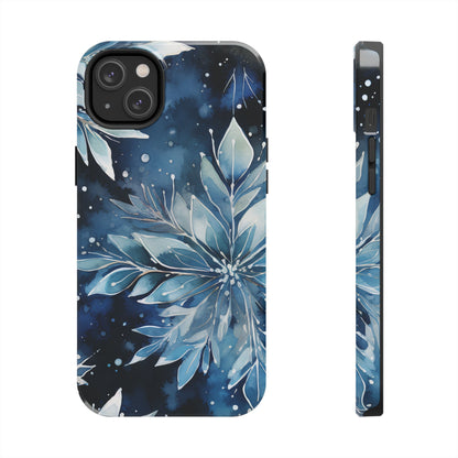 Winter’s Embrace – Blue Snowflake Samsung Galaxy Case