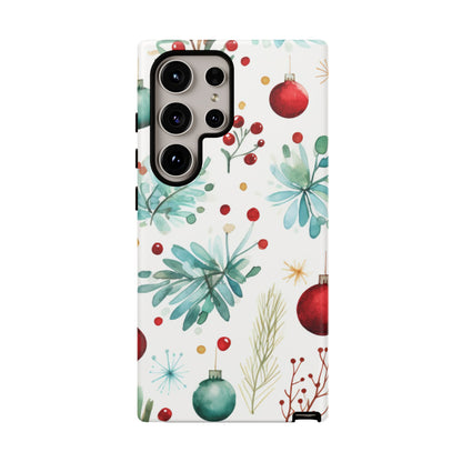 Festive Holiday Ornament Pattern – Samsung Galaxy Case