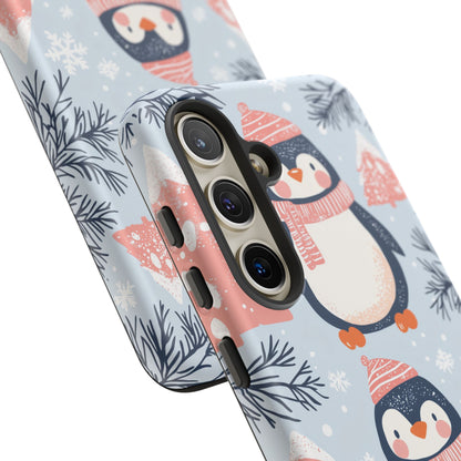 Penguin in Winter Wonderland Samsung Galaxy Case