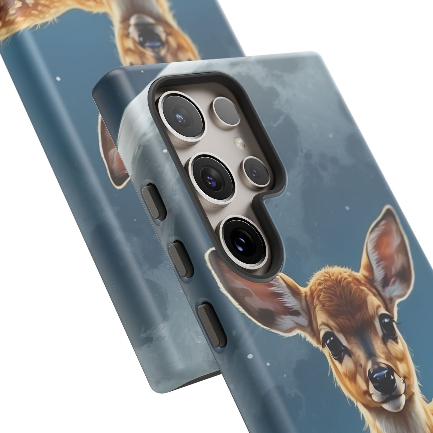 Samsung Galaxy Case – Enchanted Fawn Under the Moonlit Sky