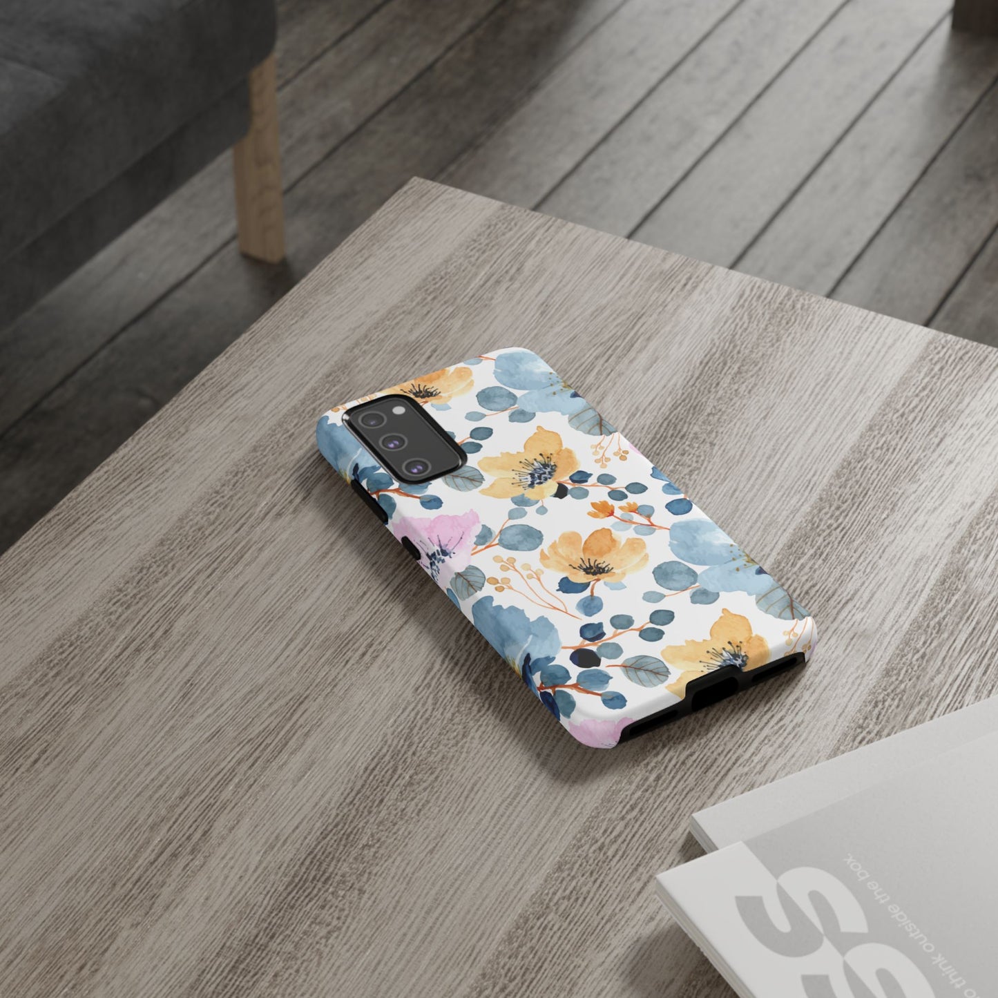 Spring Radiance – Samsung Galaxy Case with Bold Watercolor Florals