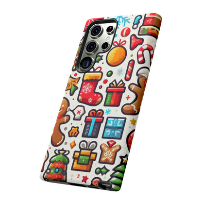 Festive Christmas Icons Pattern – Samsung Galaxy Series Case