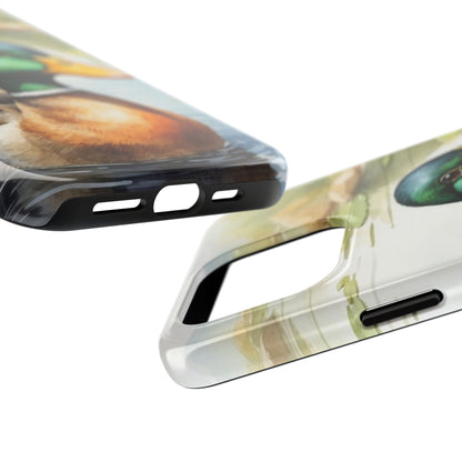 Serene Duck Reflection - iPhone Case