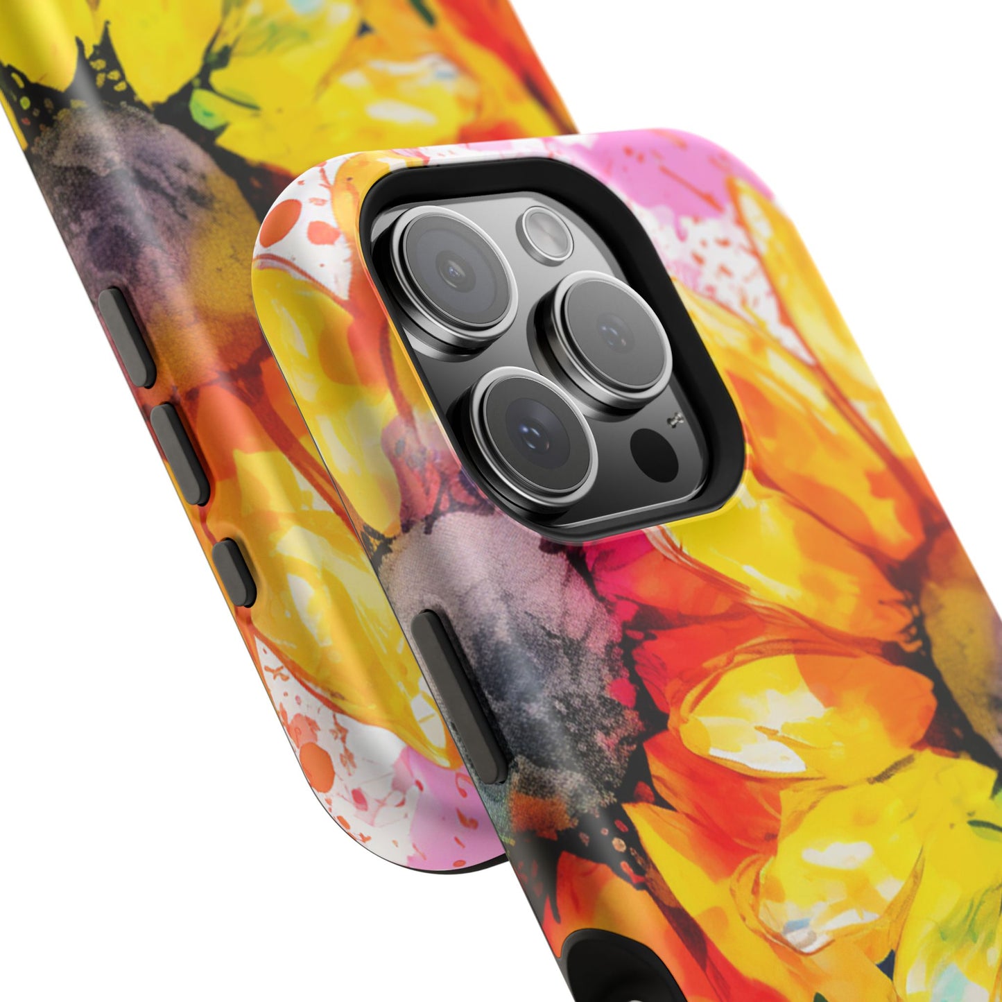 Bold Watercolor Sunflowers - MagSafe iPhone Series Case