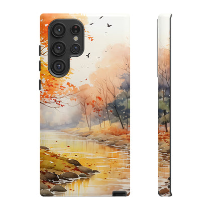 Autumn River Serenity – Samsung Galaxy Case