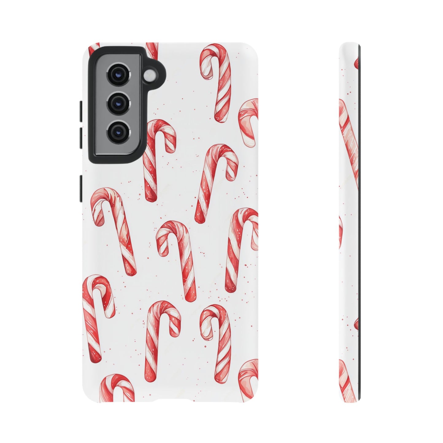 Candy Cane Christmas Pattern – Samsung Galaxy Series Case