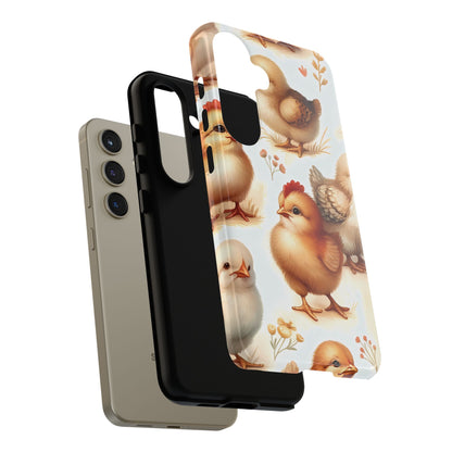 Baby Chick Phone Case - Chick - a - Boo Baby Chickens Phone Case for iPhone 15, 14, 13, 12, 11, Google, & Samsung Galaxy S23 S22 S21 S20 Series. - BOGO Cases