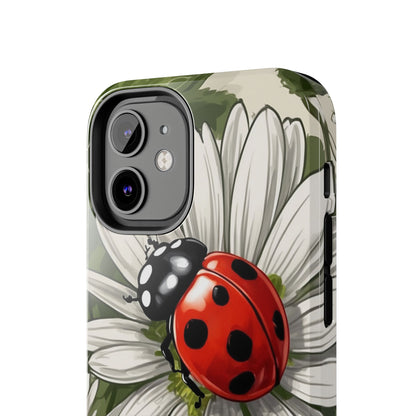 Ladybug & Daisy Garden Charm - iPhone Series Case