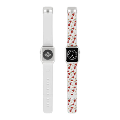 Retro Hearts and Stars Apple Watch Band