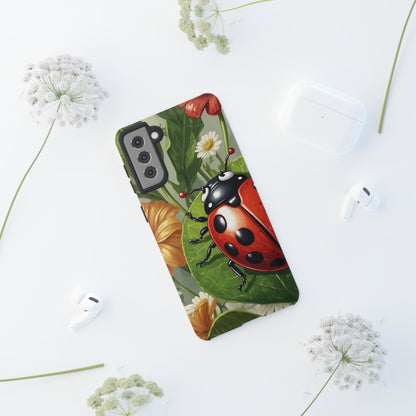 Ladybug Garden Samsung Galaxy Case – Nature-Inspired Design