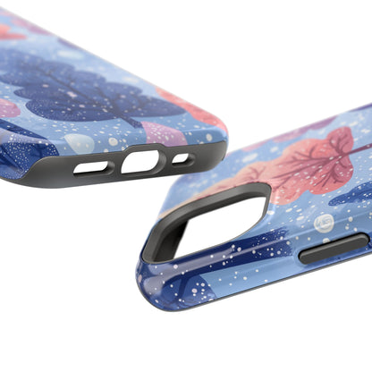 Pink & Purple Winter Wonderland - MagSafe iPhone Series Case