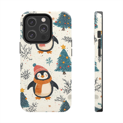 Penguin Wonderland – Snowy Christmas Cheer iPhone Case