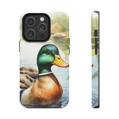 Serene Duck Reflection - iPhone Case