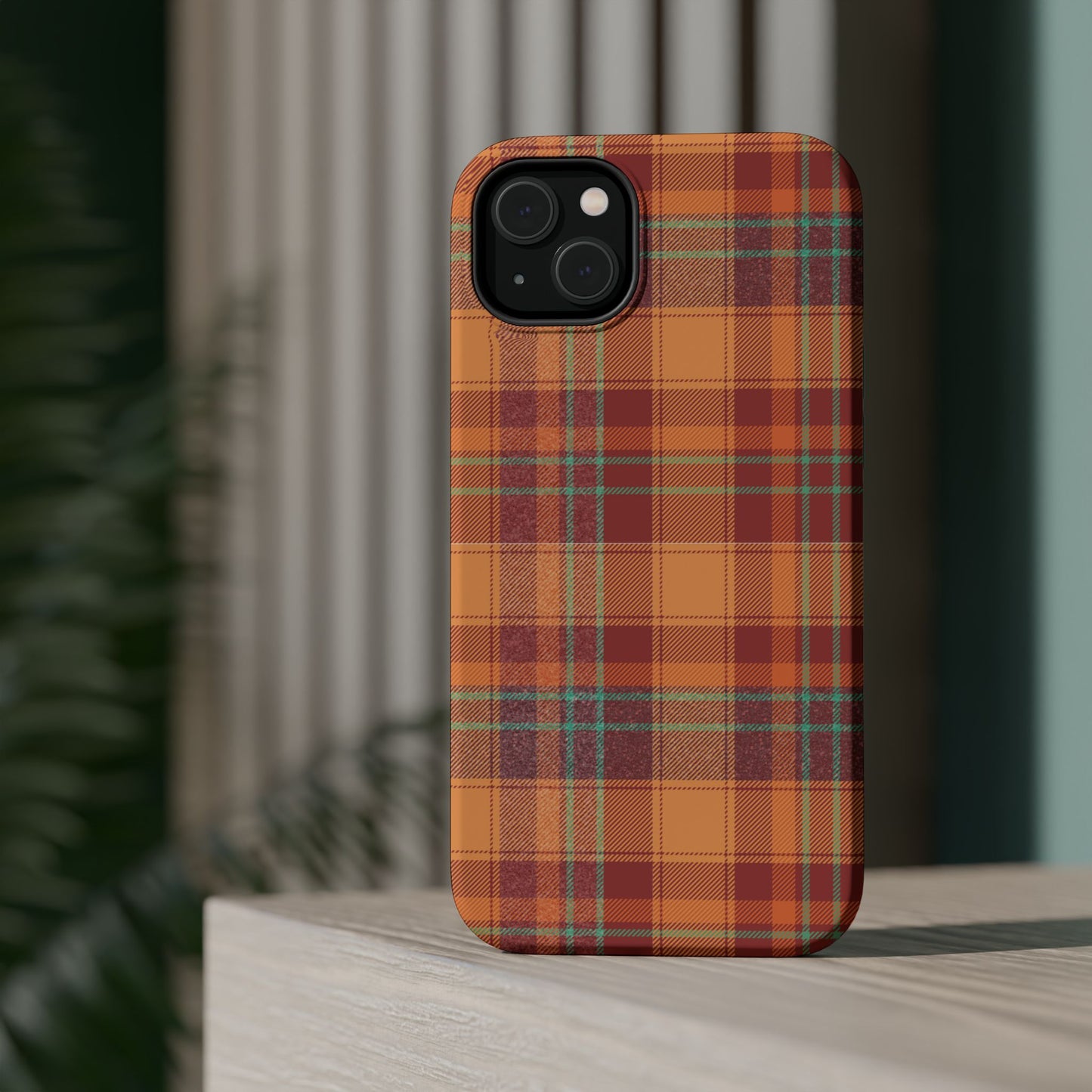 MagSafe Case - Autumn Tartan Plaid Design