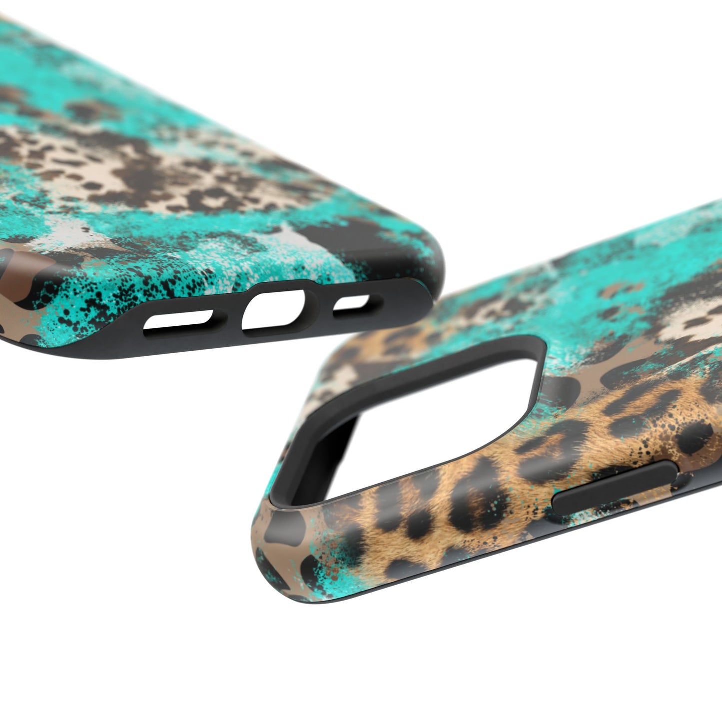 Aqua Splash Leopard - MagSafe iPhone Series Case