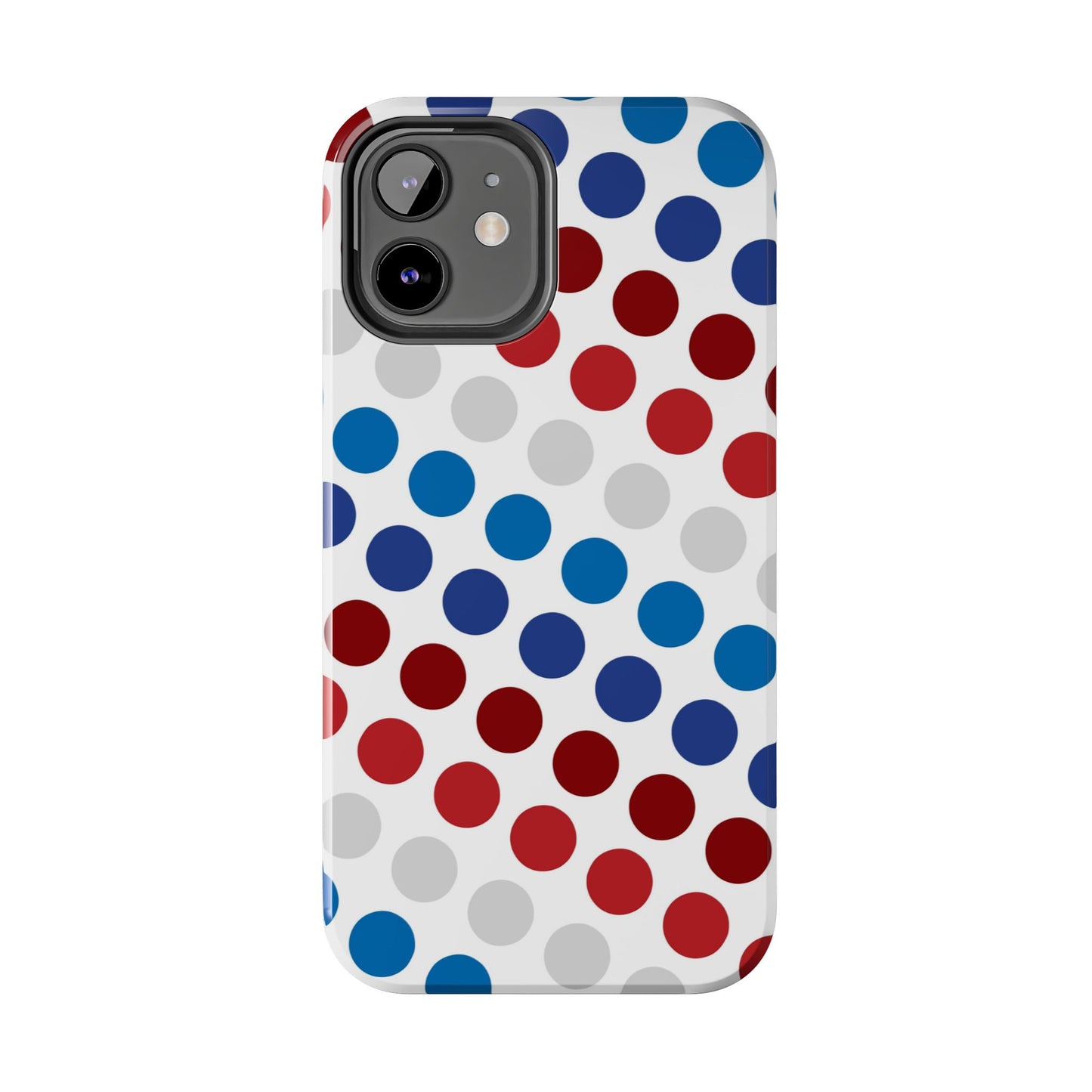 Patriotic Polka Dots - iPhone Case