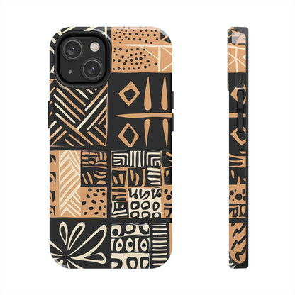 Tribal Geo-Pattern iPhone Series Case – Bold Ethnic Design