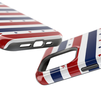 Patriotic Stars MagSafe iPhone Case