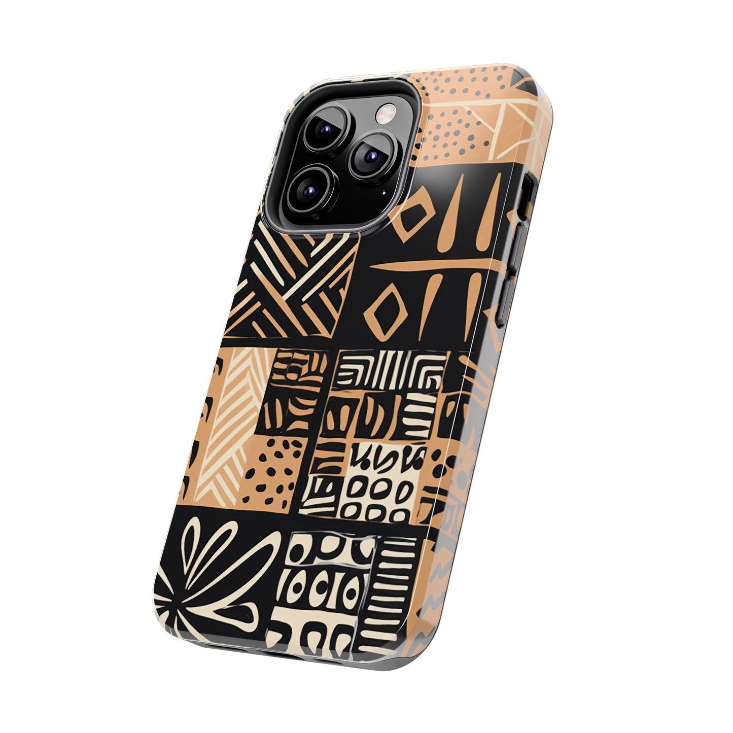 Tribal Geo-Pattern iPhone Series Case – Bold Ethnic Design