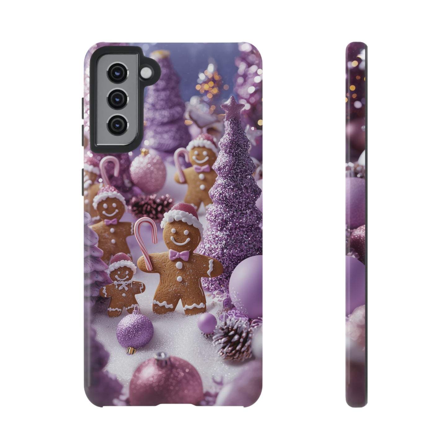 Pink Frosted Gingerbread Forest - Samsung Galaxy Series Case