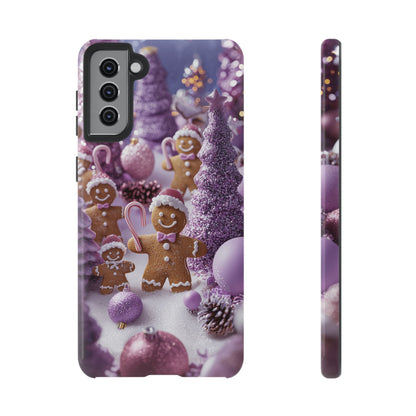 Pink Frosted Gingerbread Forest - Samsung Galaxy Series Case