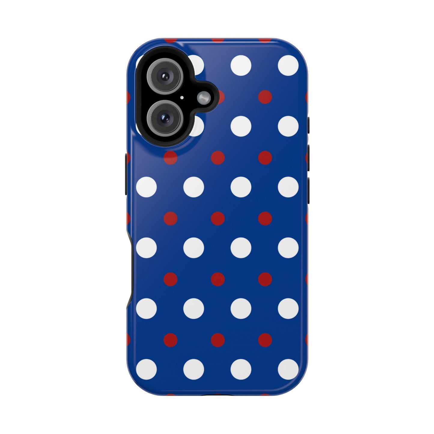 Patriotic Polka Dots – MagSafe iPhone Case