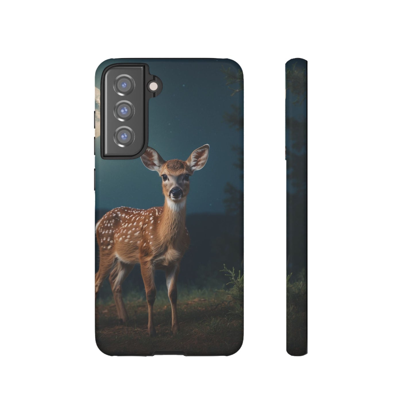 Samsung Galaxy Case – Mystic Fawn Under the Moonlit Sky