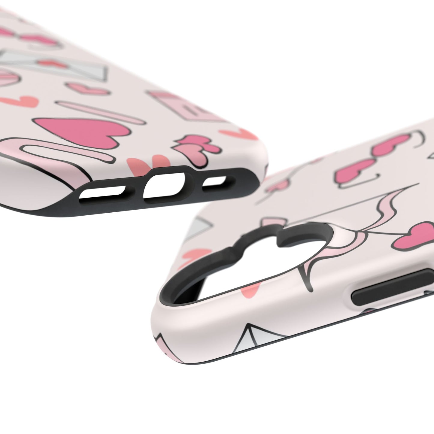 Valentine's Day Scribbles MagSafe iPhone Case