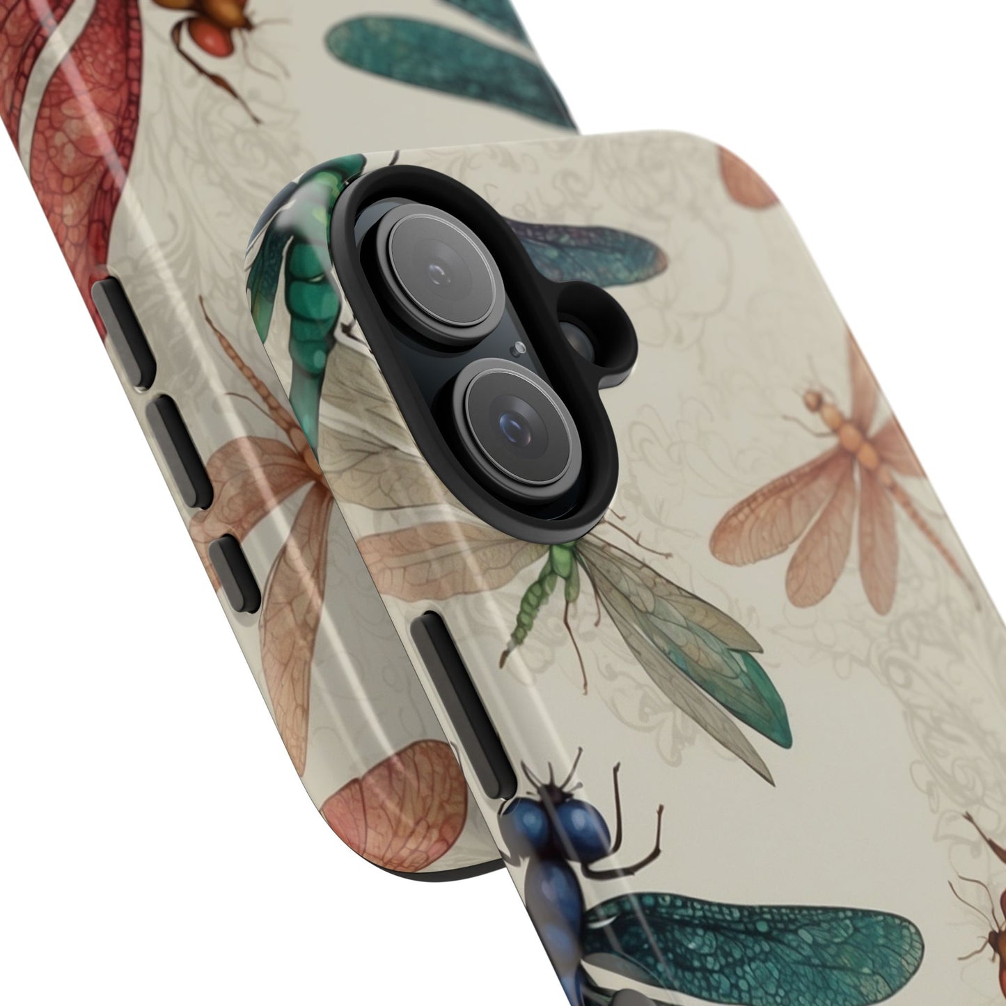 Vintage Dragonfly Garden – iPhone Series Case