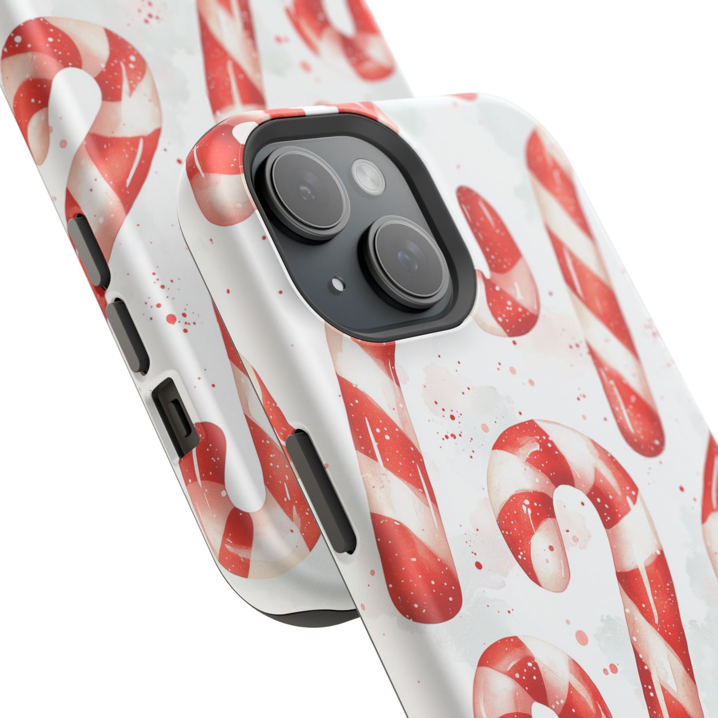 Festive Candy Cane Delight - MagSafe iPhone Series Case