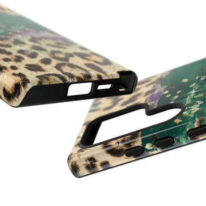 Emerald Glitter Leopard Print - iPhone Series Case