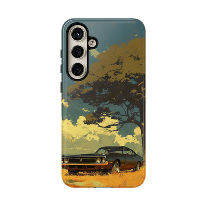 Retro Road Trip Vintage Car iPhone Case